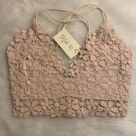 Crochet Lace Bralette - Picture 5 of 14